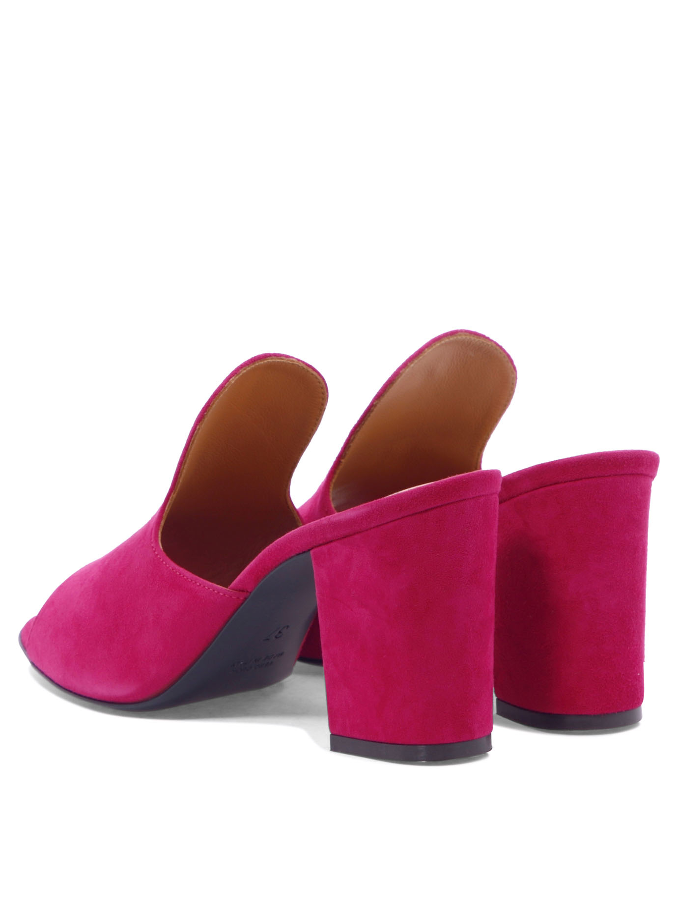 VIA ROMA 15 Fuchsia Stondato sandals